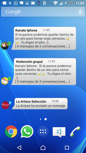 android pie message notifications
