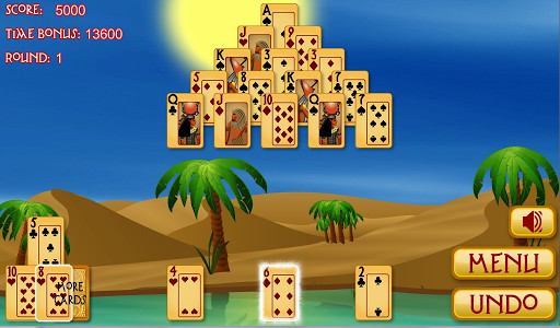 solitaire paradise ancient egypt